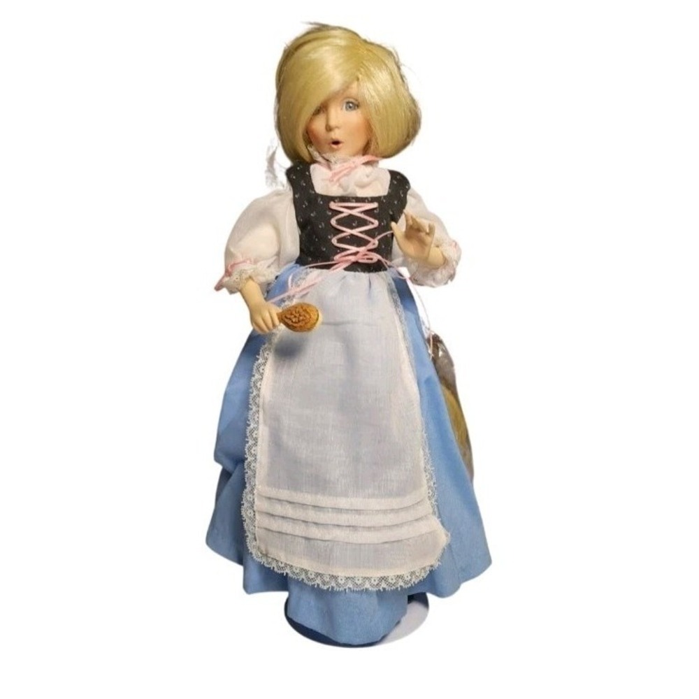 NIB RAPUNZEL "Heroines from the Fairy Tale Forests" Edwin Knowles Doll 15" Tall